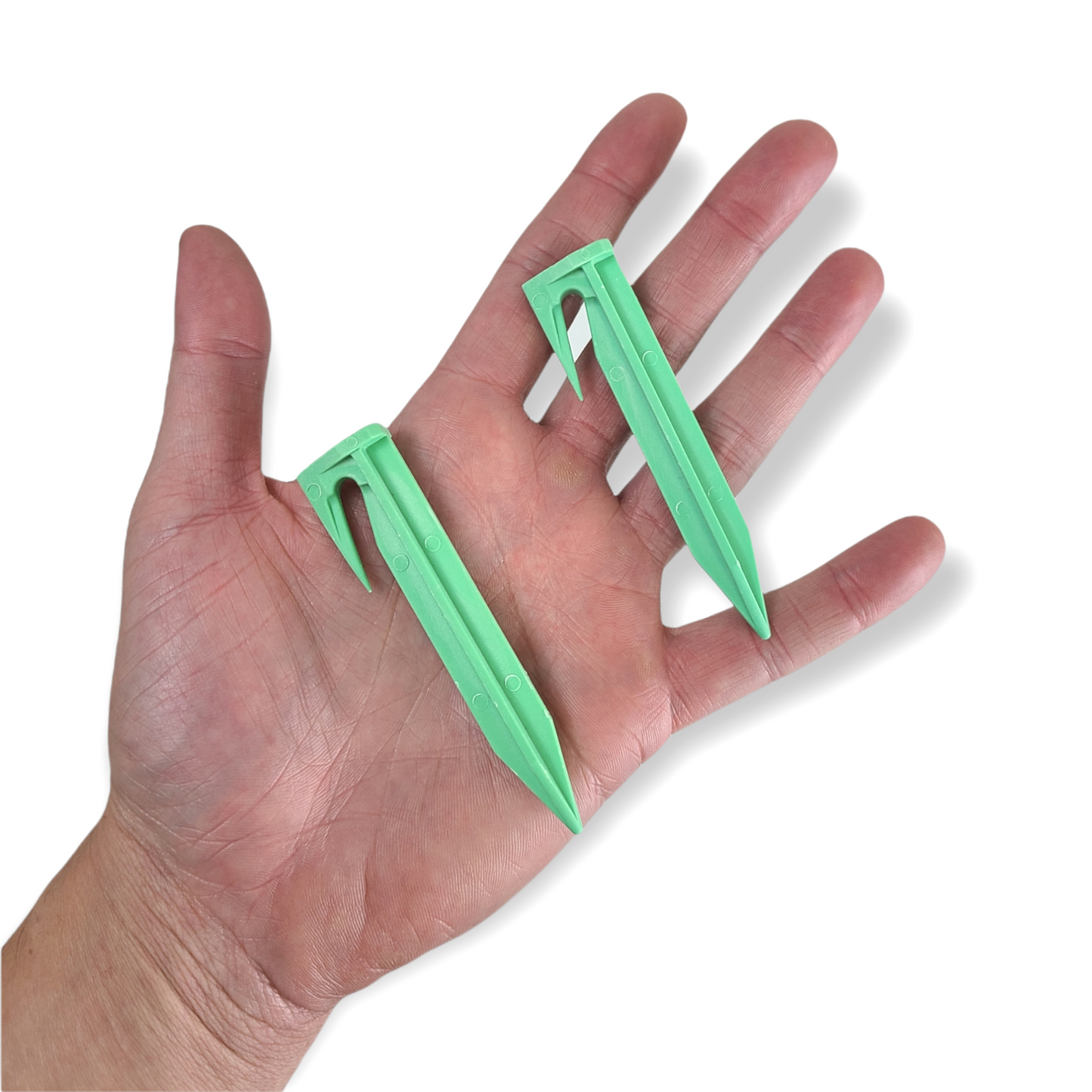 100-Pack 3.5" Inch BioStakes Biodegradable Stake for Sod, Erosion Control, Weed Fabric & Landscape